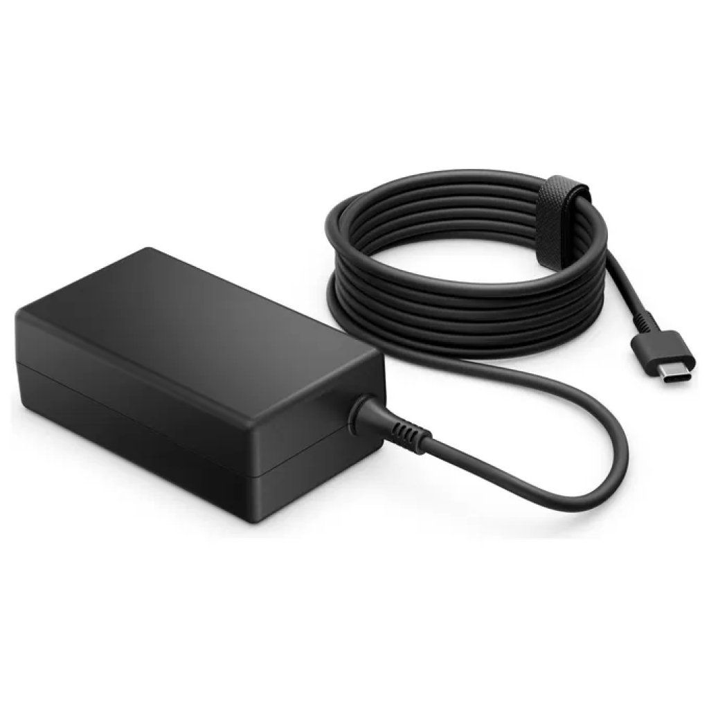 HP D36ZXAA Alimentatore GaN USB-C 65 W Nero