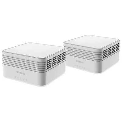 Strong MESHKITAX3000 Sistema Mesh Wi-Fi 6 Dual Band 2976 Mbit-s Copertura 350 m² 2 Unita' colore Bianco