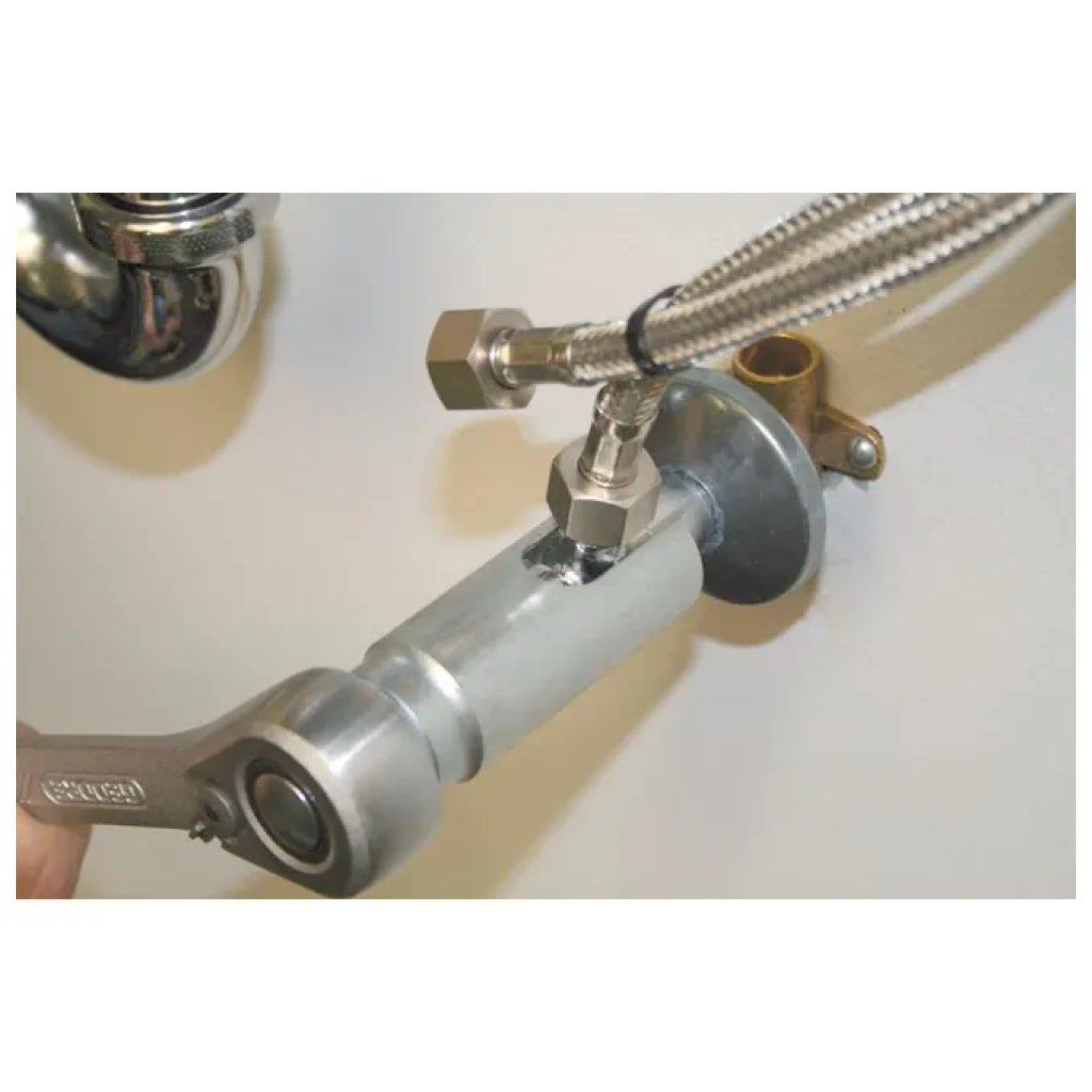 GEDORE 314000 Chiave a Bussola per Valvole Angolari, 1/2", interno 27 mm, 82 mm