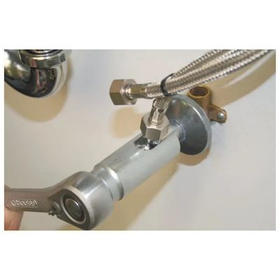 GEDORE 314000 Chiave a Bussola per Valvole Angolari, 1/2", interno 27 mm, 82 mm