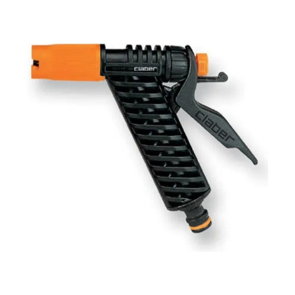 Claber 8757 Pistola per Lavaggio a Getto Ventaglio Nero