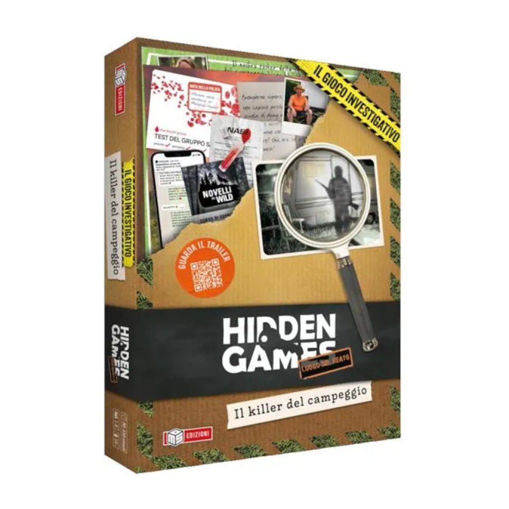 MS Edizioni Hidden Games – Il Killer del Campeggio, gioco investigativo MS Edizioni Hidden Games – Il Killer del Campeggio, gioco investigativo