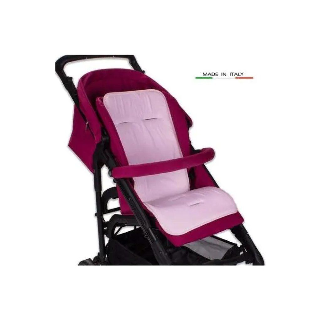 Baby Idea Materassino Imbottito per Passeggino Rosa