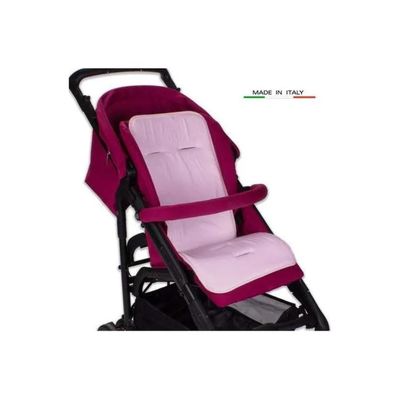 Baby Idea Materassino Imbottito per Passeggino Rosa