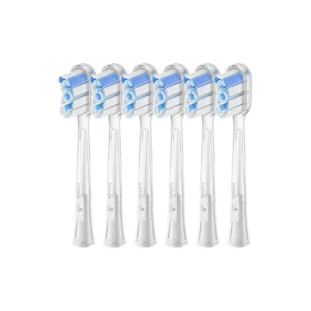 Laifen Glossy White Ultra Whitening – 6 testine di ricambio bianche Laifen Glossy White Ultra Whitening – 6 testine di ricambio bianche