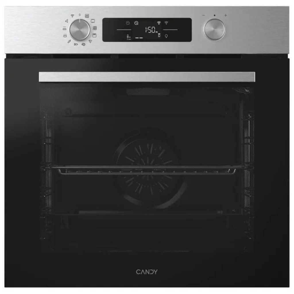 CANDY Forno da incasso Candy CA6 N3B3YTX1, 78 L, Wi-Fi, Bluetooth e grill, inox CANDY Forno da incasso Candy CA6 N3B3YTX1, 78 L, Wi-Fi, Bluetooth e grill, inox