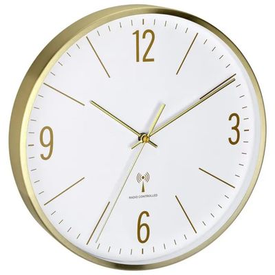 TFA-DOSTMANN TFA Dostmann 60.3534.53 Orologio da parete radiocontrollato 30 cm, oro TFA-DOSTMANN TFA Dostmann 60.3534.53 Orologio da parete radiocontrollato 30 cm, oro