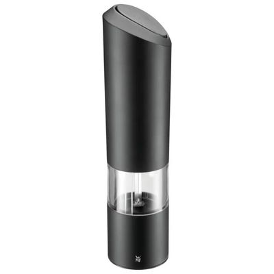 WMF Ceramill macinino elettrico per sale e pepe, nero, con LED