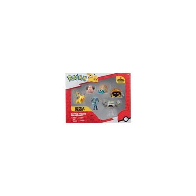 JAZWARES Pokémon Serie 6 – Set Deluxe con 6 Action Figure Assortite