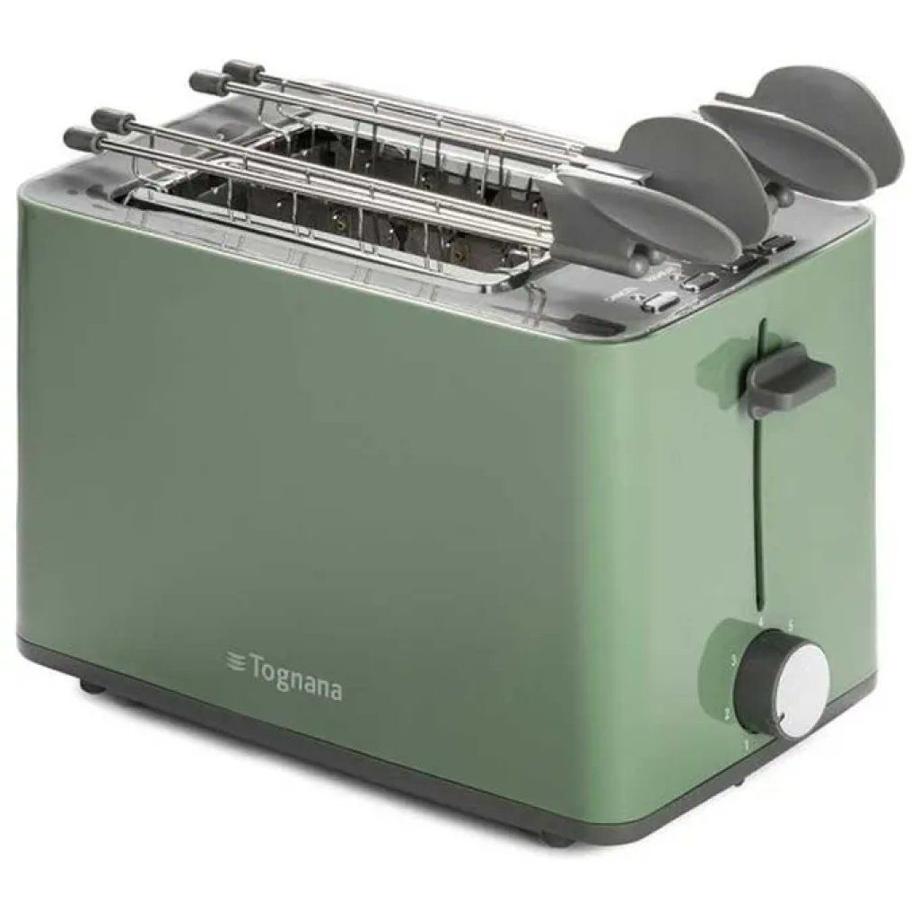 Tognana Iridea tostiera elettrica 1000 W verde salvia