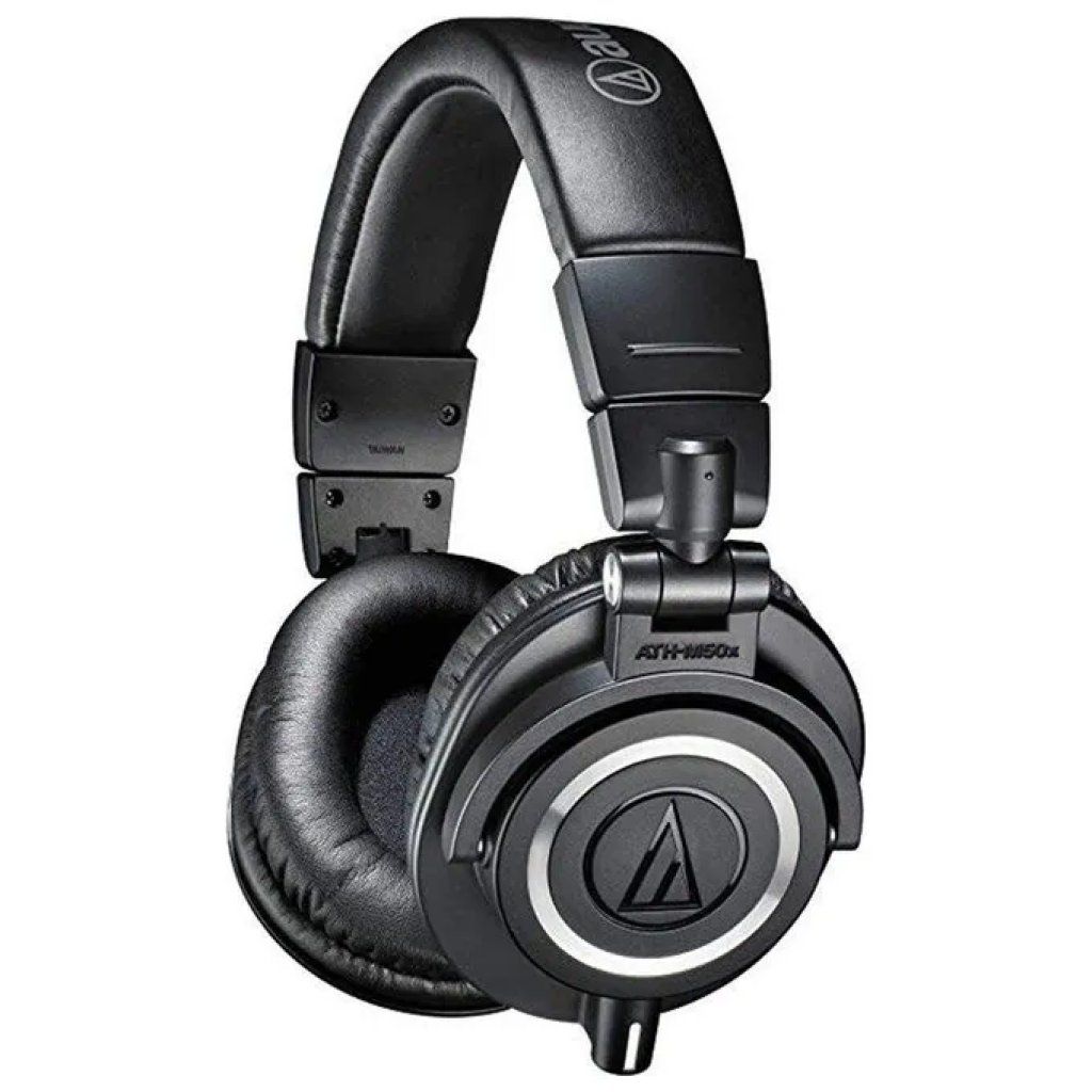 AUDIO TECHNICA Audio-Technica ATH-M50x – Cuffie monitor professionali nere
