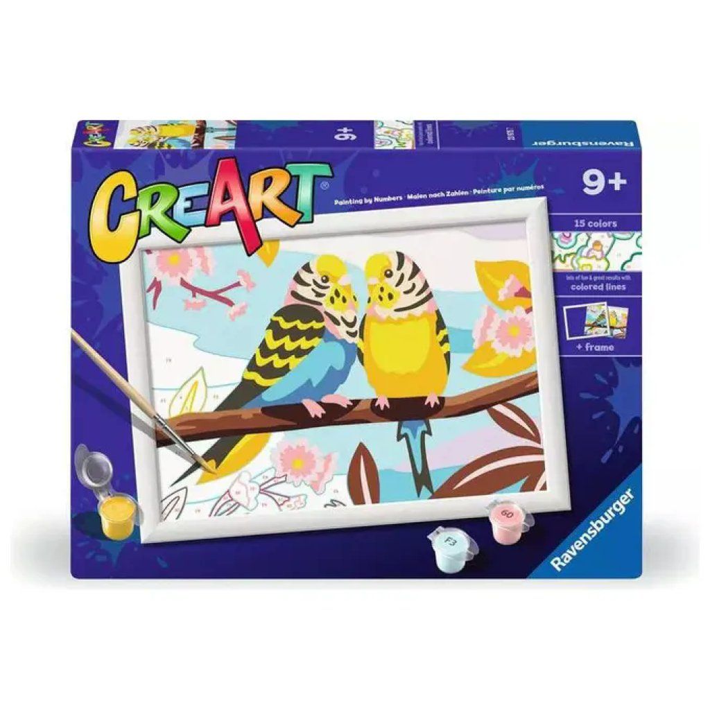 Ravensburger Kit di pittura con colori, facile e creativo Ravensburger Kit di pittura con colori, facile e creativo