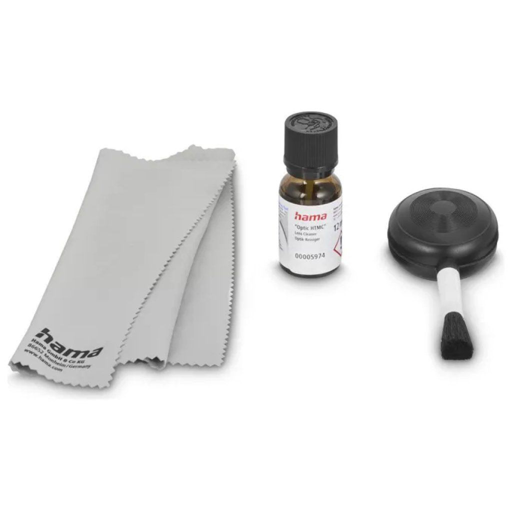 Hama Wet Set – Kit di pulizia per obiettivi fotografici, 4 pezzi Hama Wet Set – Kit di pulizia per obiettivi fotografici, 4 pezzi