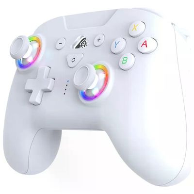 Qubick Controller Wireless Aero per Nintendo Switch e PC – Giallo Trasparente