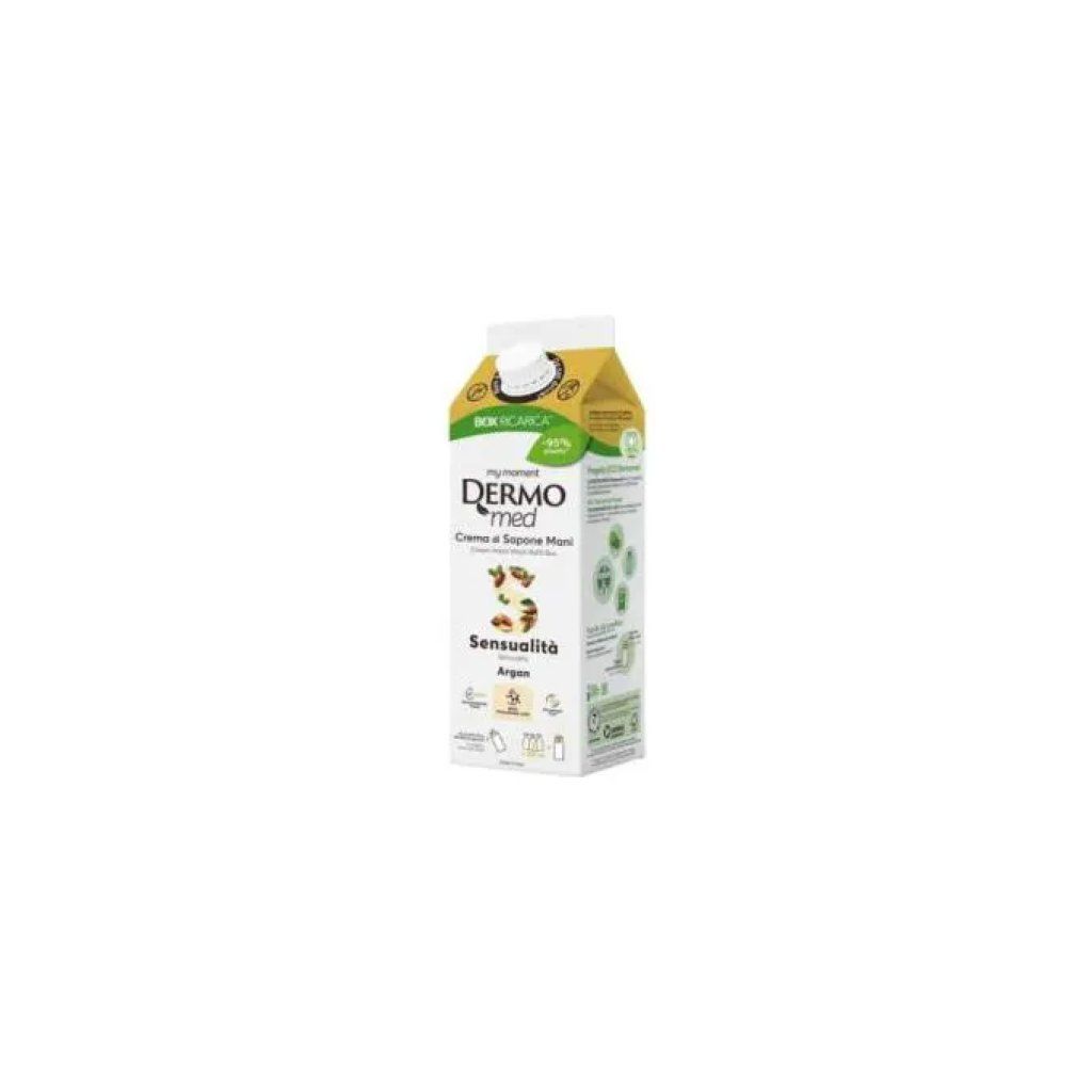 Dermomed Sapone Mani all'Argan – Ricarica 900 ml