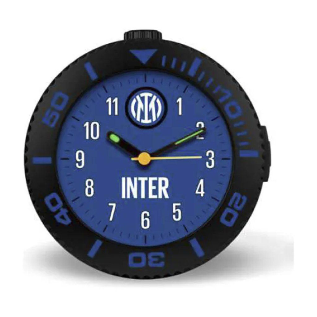 LOWELL Sveglia da Tavolo FC Inter Lowell JA7114IN1 Nero e Azzurro