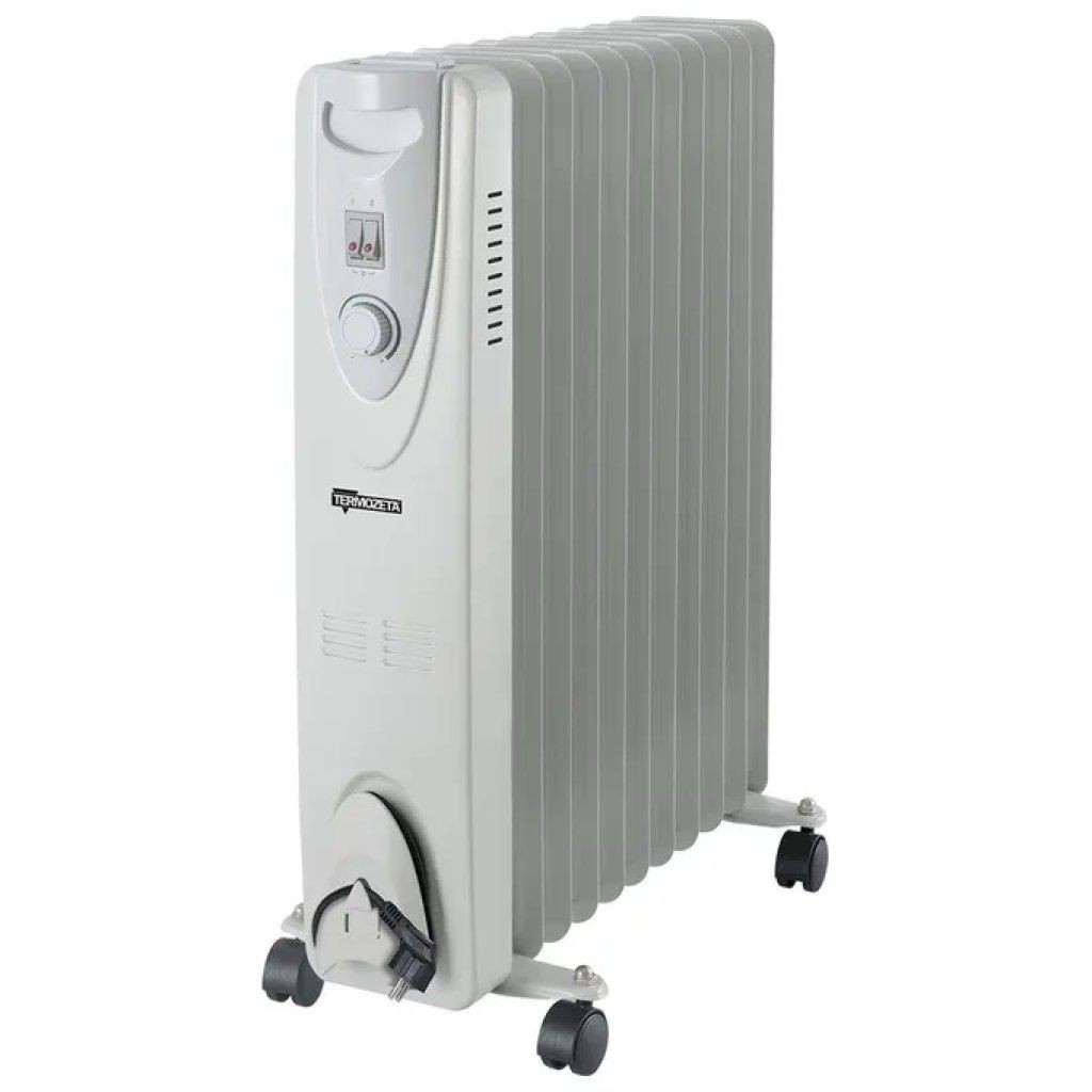 Termozeta TZR22 Radiatore a Olio 2500 W, 11 Elementi Termozeta TZR22 Radiatore a Olio 2500 W, 11 Elementi