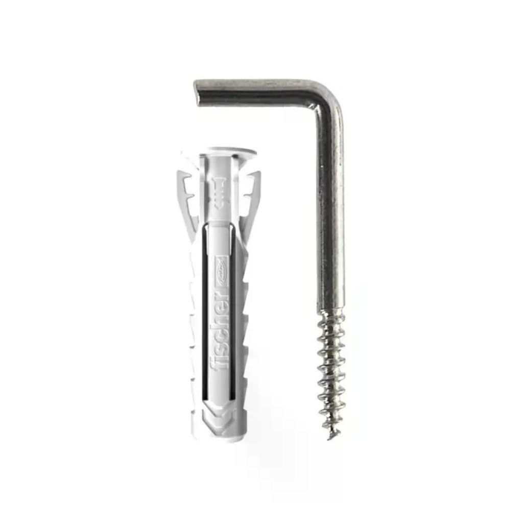 Fischer SX Plus 4x20 G K Silver – 10 tasselli con ganci Fischer SX Plus 4x20 G K Silver – 10 tasselli con ganci