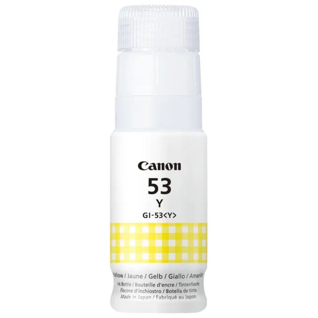 Canon GI-53Y 4690C001 Inchiostro Giallo Originale Canon GI-53Y 4690C001 Inchiostro Giallo Originale