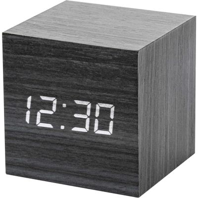 Lowell JD-9537 Sveglia Digitale LED effetto legno nero Lowell JD-9537 Sveglia Digitale LED effetto legno nero