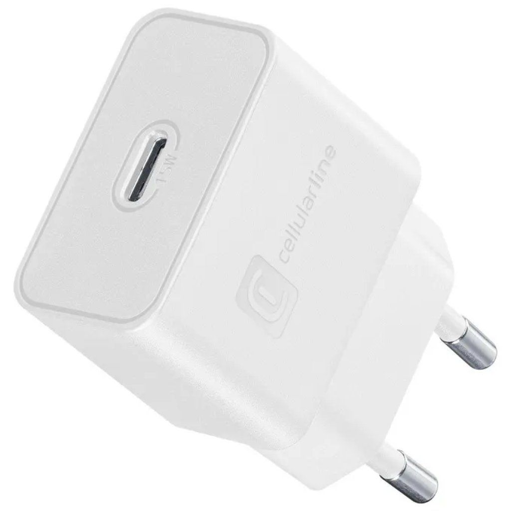 Cellularline Adaptive Fast Charger USB-C 15W