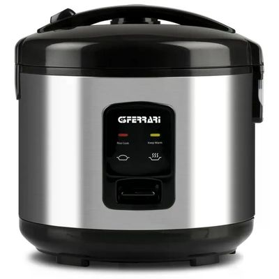 G3 Ferrari Risocotto Cuociriso 1,8 L 700 W Nero e Acciaio Inox