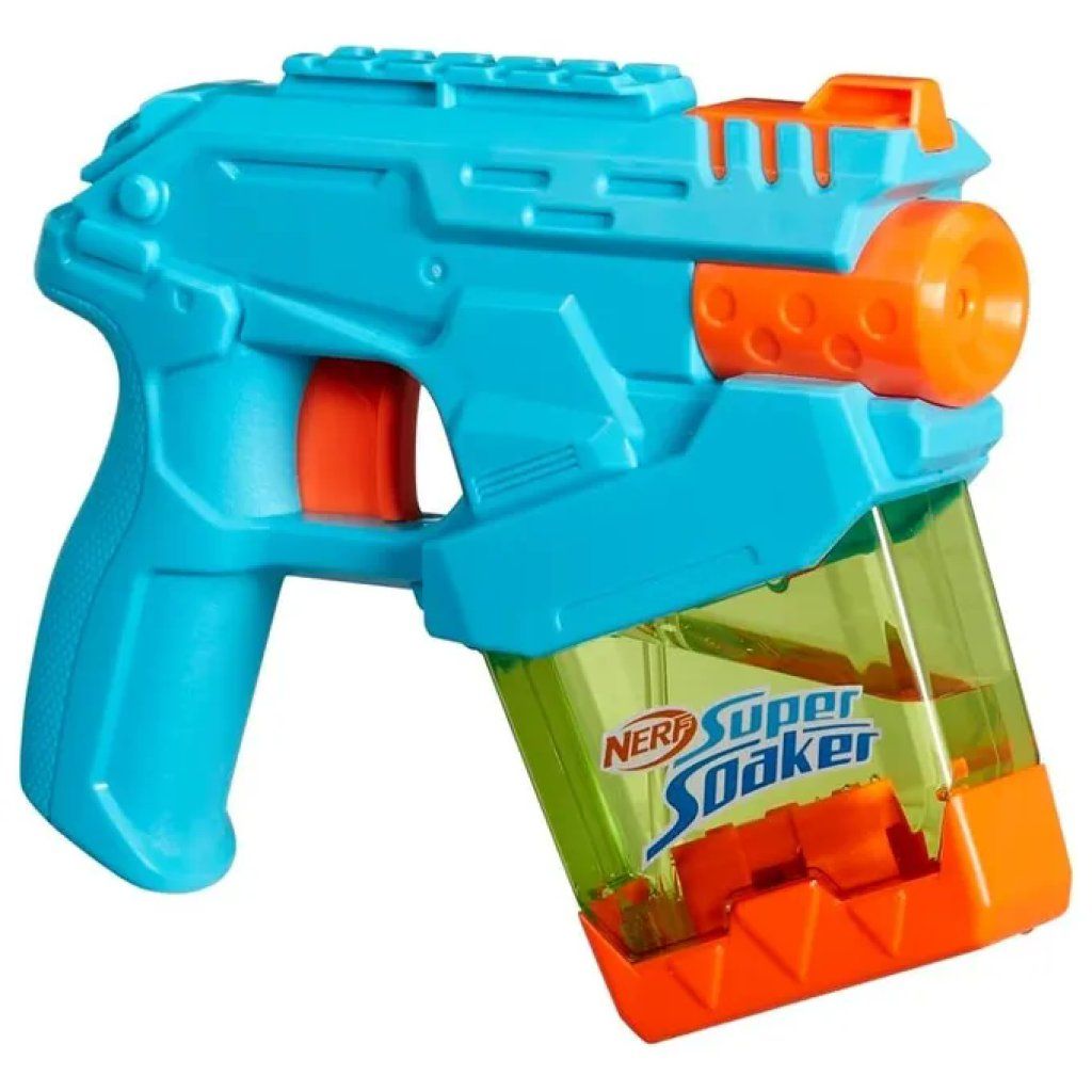 Hasbro NERF Super Soaker Mini Dunk-Fill Blu, blaster ad acqua da 100 ml Hasbro NERF Super Soaker Mini Dunk-Fill Blu, blaster ad acqua da 100 ml