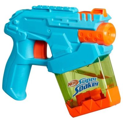 Hasbro NERF Super Soaker Mini Dunk-Fill Blu, blaster ad acqua da 100 ml