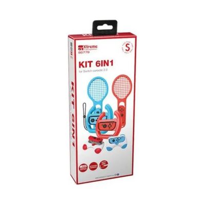 XTREME Kit Accessori 6 in 1 per Nintendo Switch 2 XTREME Kit Accessori 6 in 1 per Nintendo Switch 2
