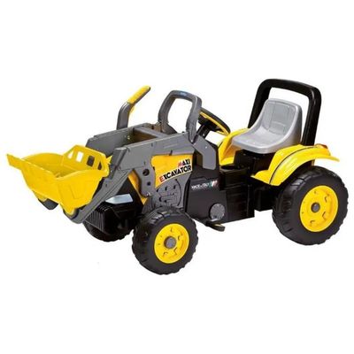 Peg Perego Maxi Excavator escavatore a pedali giallo
