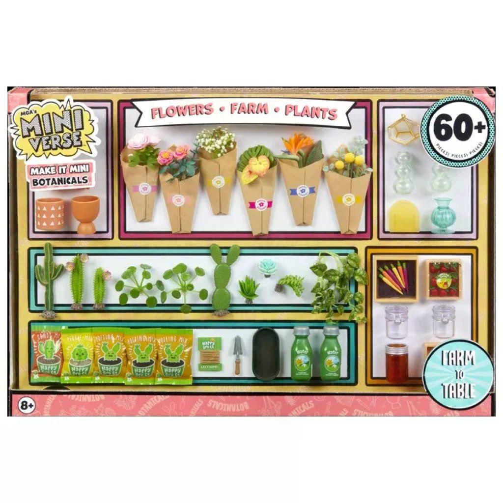 MGA ENTERTAINMENT MGA's Miniverse Make It Mini Botanicals – Set creativo, 60+ pezzi, 8+ anni MGA ENTERTAINMENT MGA's Miniverse Make It Mini Botanicals – Set creativo, 60+ pezzi, 8+ anni