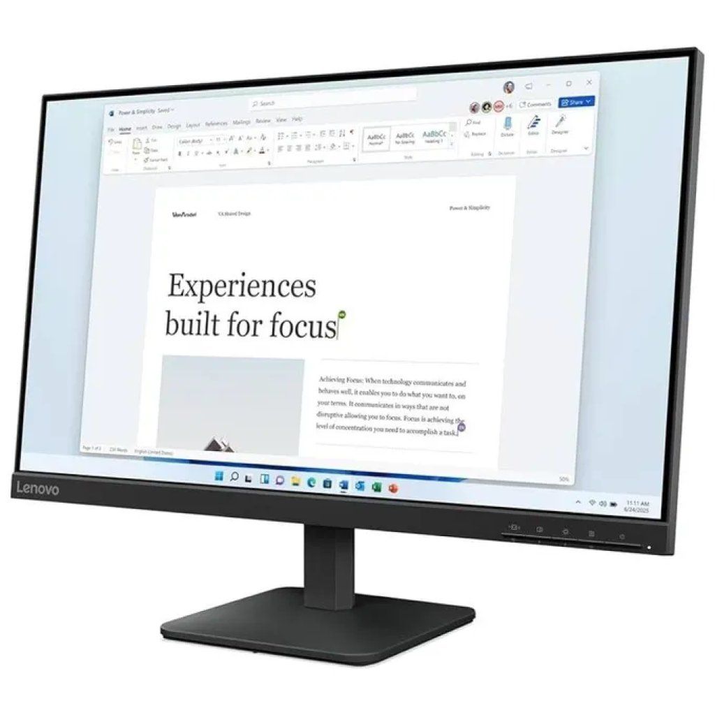 LENOVO Monitor Lenovo L24-41 IPS 23,8” Full HD 100 Hz