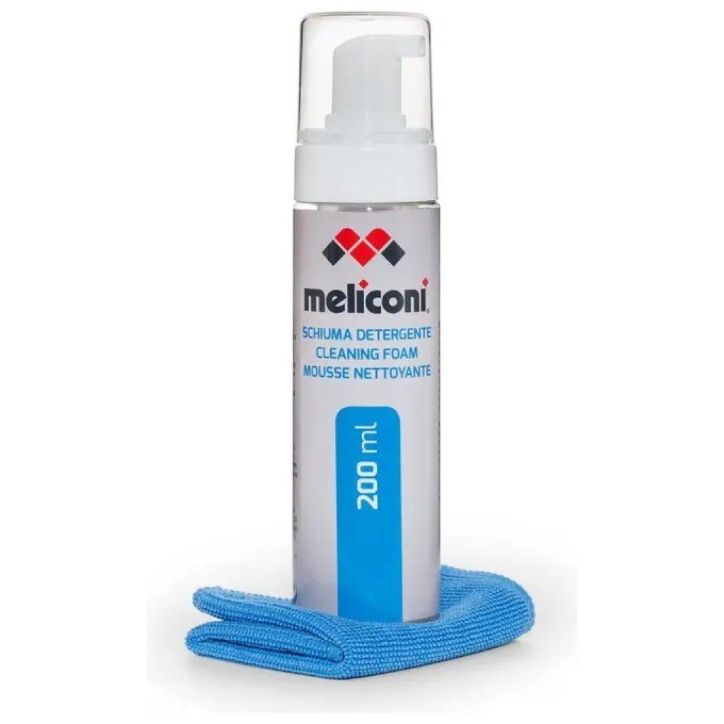 Meliconi Kit Foam C-200 per Pulizia Schermi con Panno in Microfibra Meliconi Kit Foam C-200 per Pulizia Schermi con Panno in Microfibra