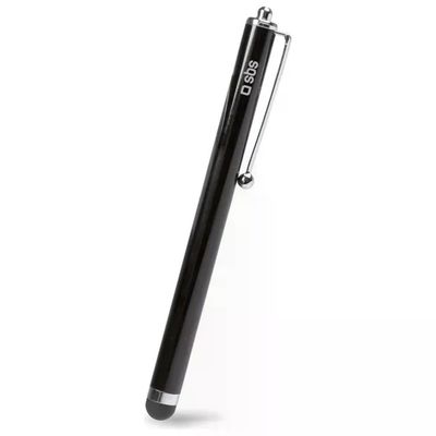 SBS Penna capacitiva nera per smartphone e tablet