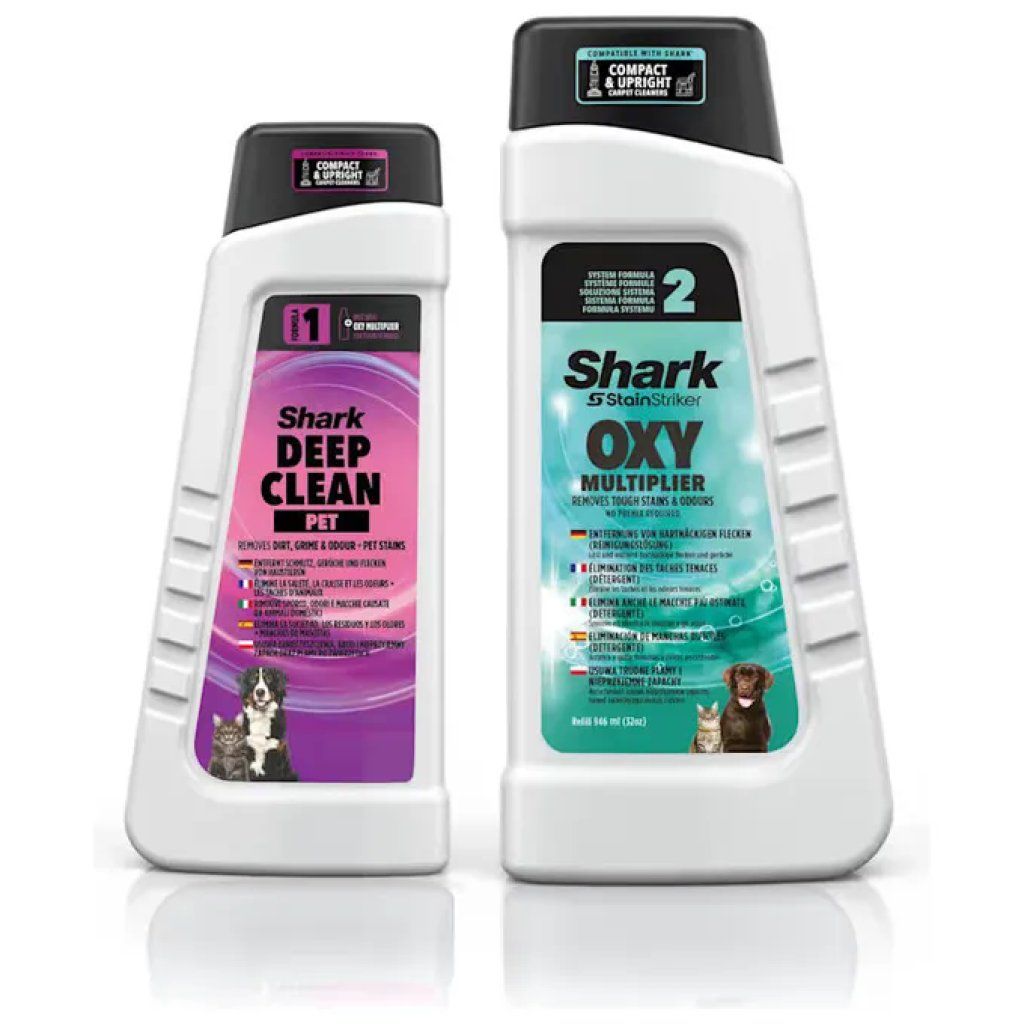 SHARKCLEAN Shark StainStriker HairPro Pet Kit Detergenti 946 ml + 473 ml SHARKCLEAN Shark StainStriker HairPro Pet Kit Detergenti 946 ml + 473 ml
