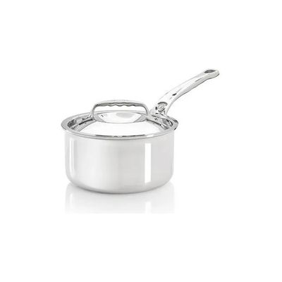 De Buyer Affinity casseruola in acciaio inox 18 cm con coperchio