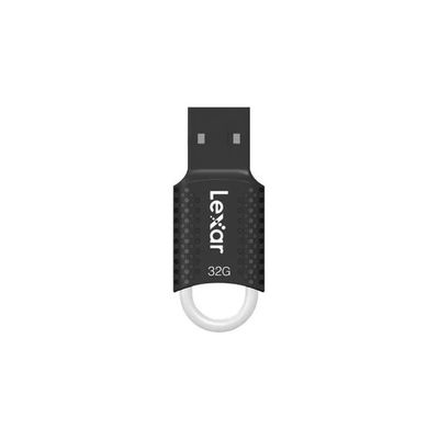 Lexar JumpDrive V40 Chiavetta USB 2.0, 32 GB, Nero e Bianco