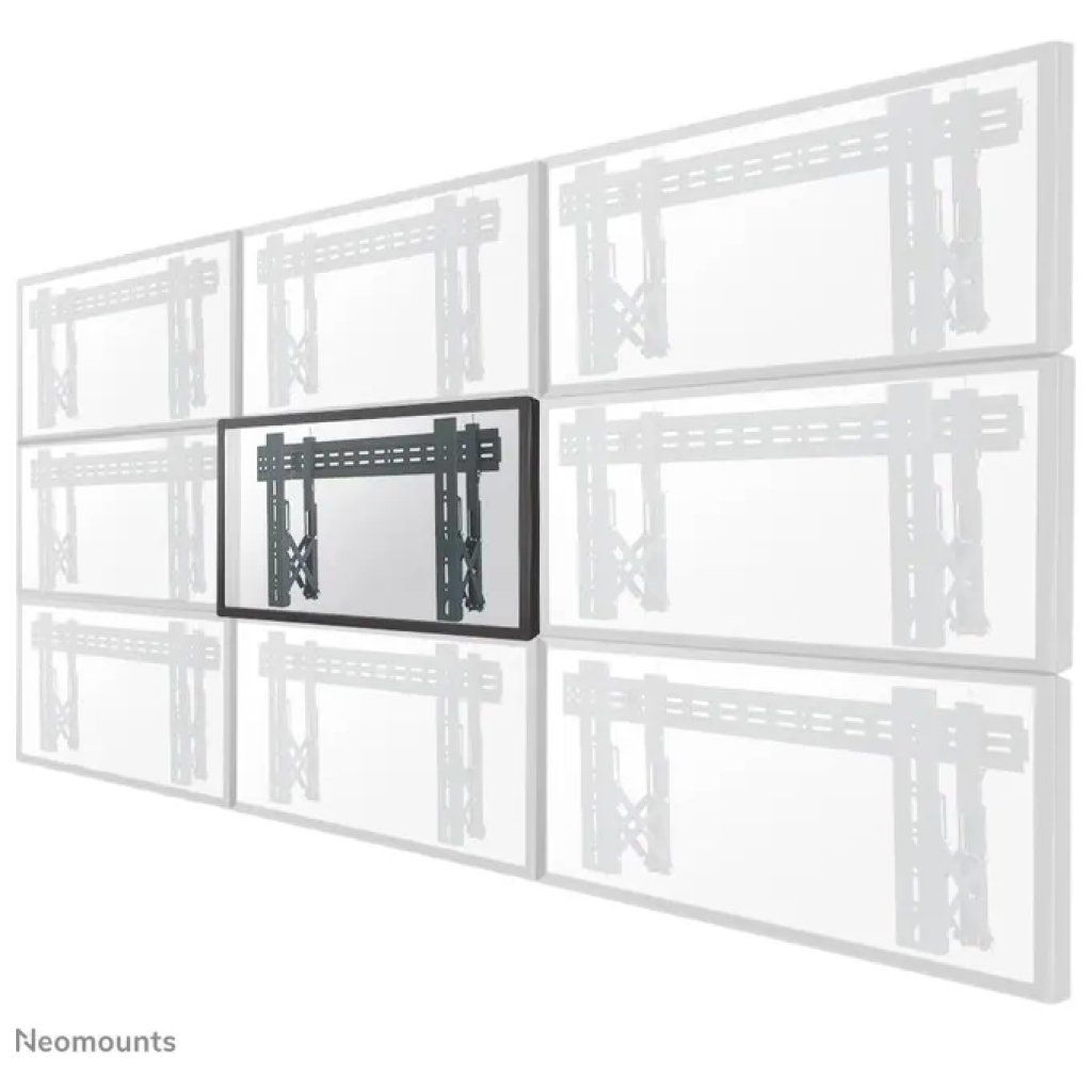 NEWSTAR Neomounts LED-VW1000BLACK Supporto da parete estraibile per videowall 40–75″, fino a 50 kg