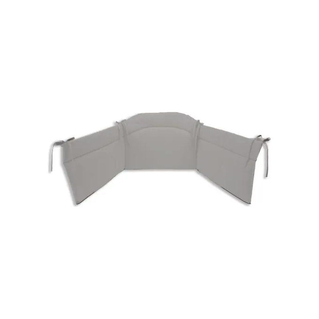 Baby Idea Paracolpi per Lettino a 3 Lati Grigio