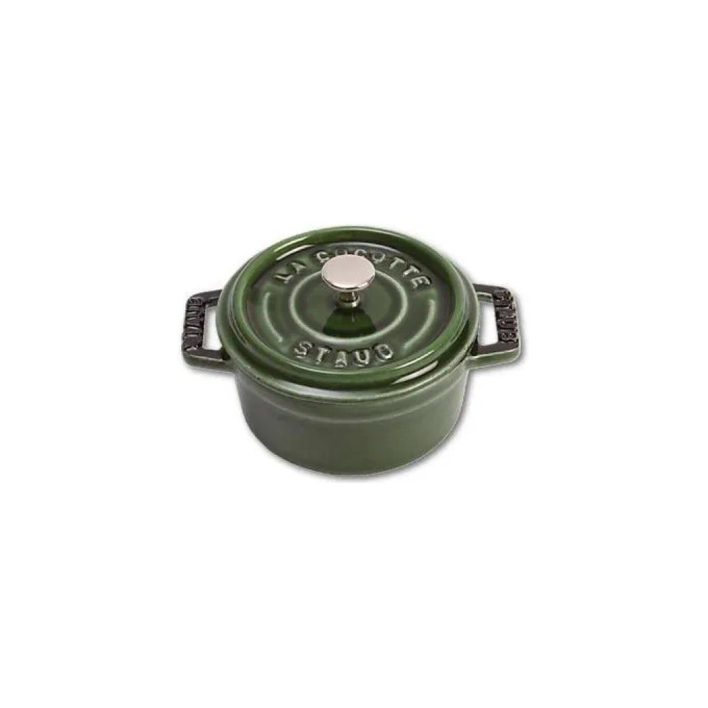 Staub Mini Cocotte in Ghisa Verde, 10 cm, 0,25 L Staub Mini Cocotte in Ghisa Verde, 10 cm, 0,25 L