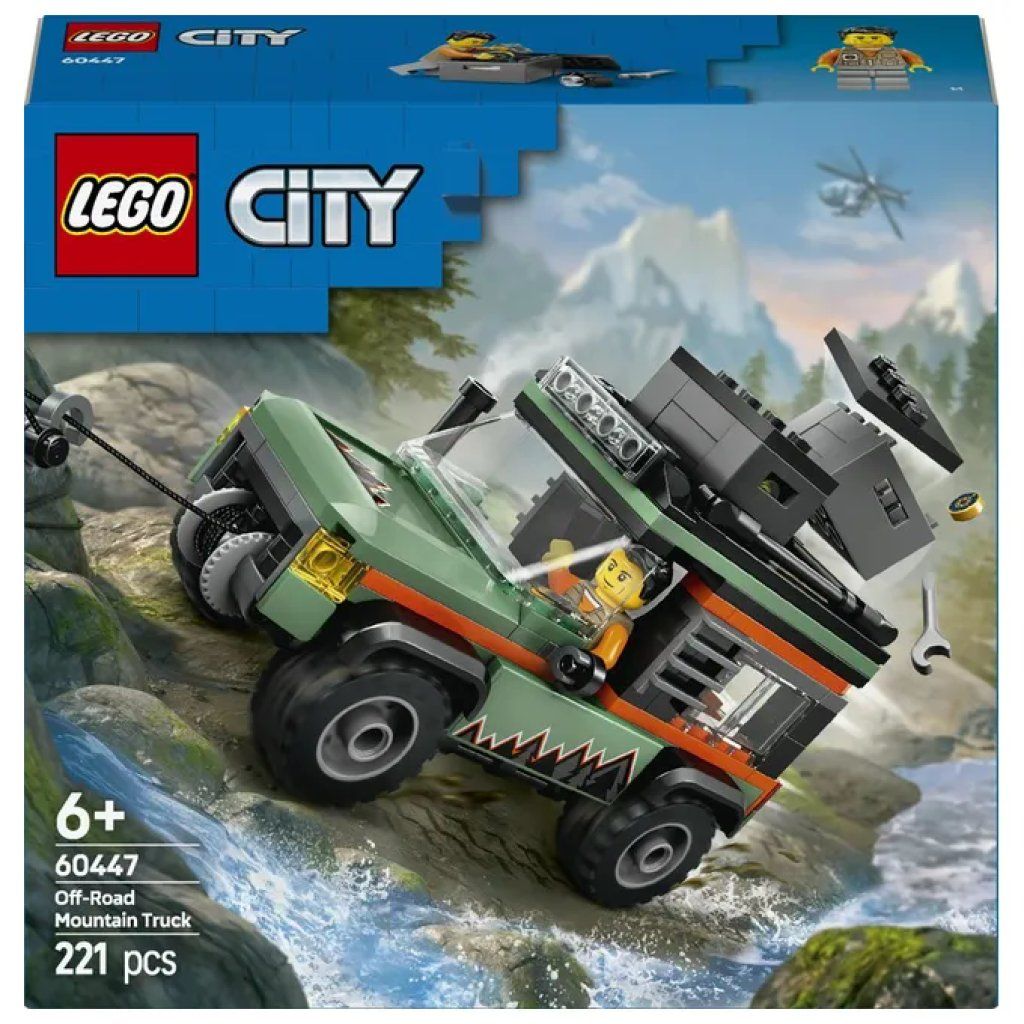 LEGO City Fuoristrada di Montagna 4x4 – 60447 LEGO City Fuoristrada di Montagna 4x4 – 60447