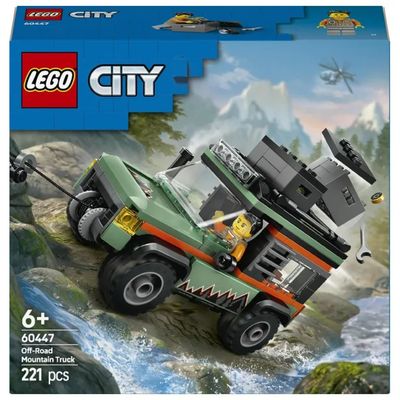 LEGO City Fuoristrada di Montagna 4x4 – 60447 LEGO City Fuoristrada di Montagna 4x4 – 60447