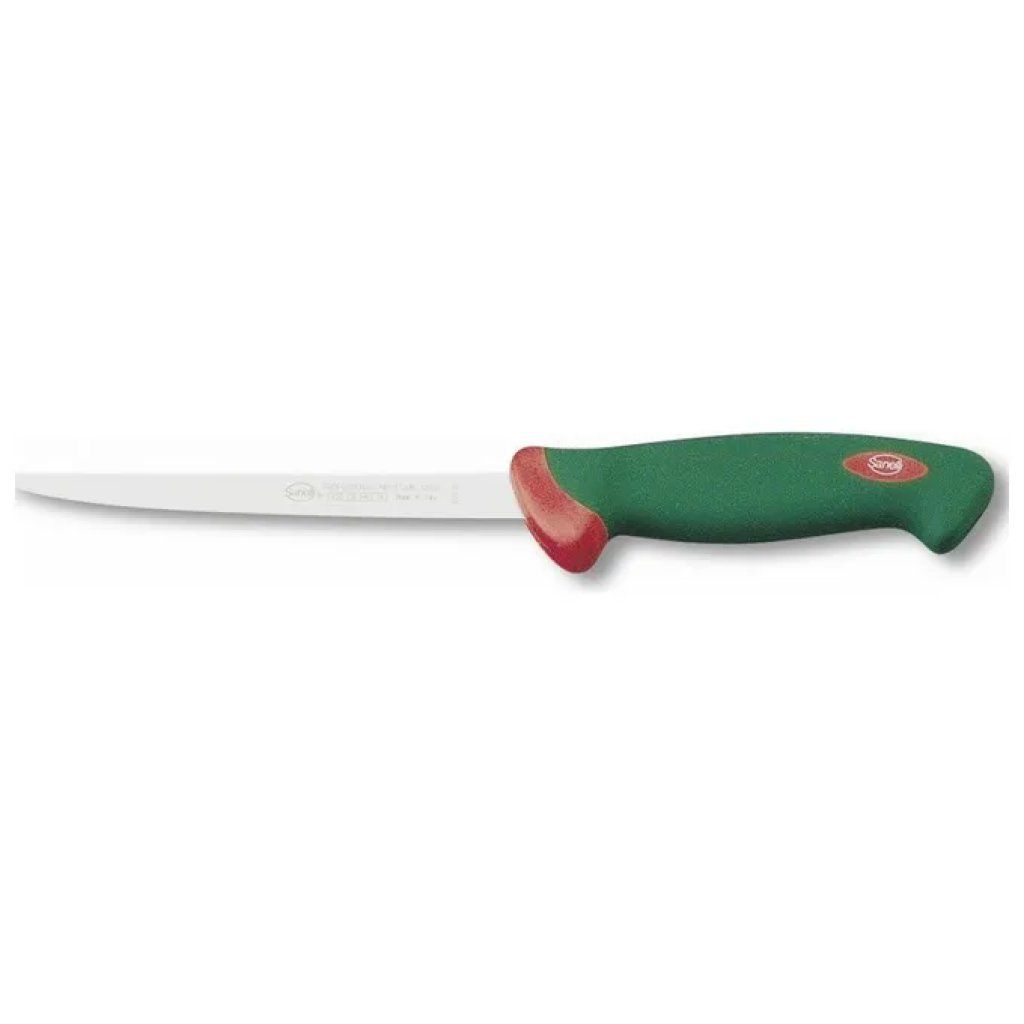 Sanelli Premana Professional Coltello per Sfilettare, Lama Flessibile 16 cm, Verde