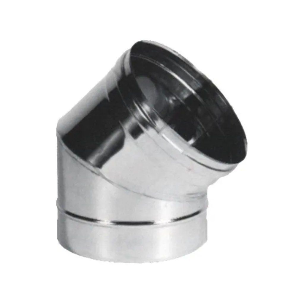 Maral Gomito a Settori 45° in Acciaio Inox 10 cm