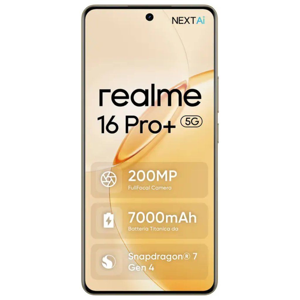 Realme 16 Pro+ 5G 12/512 GB Oro