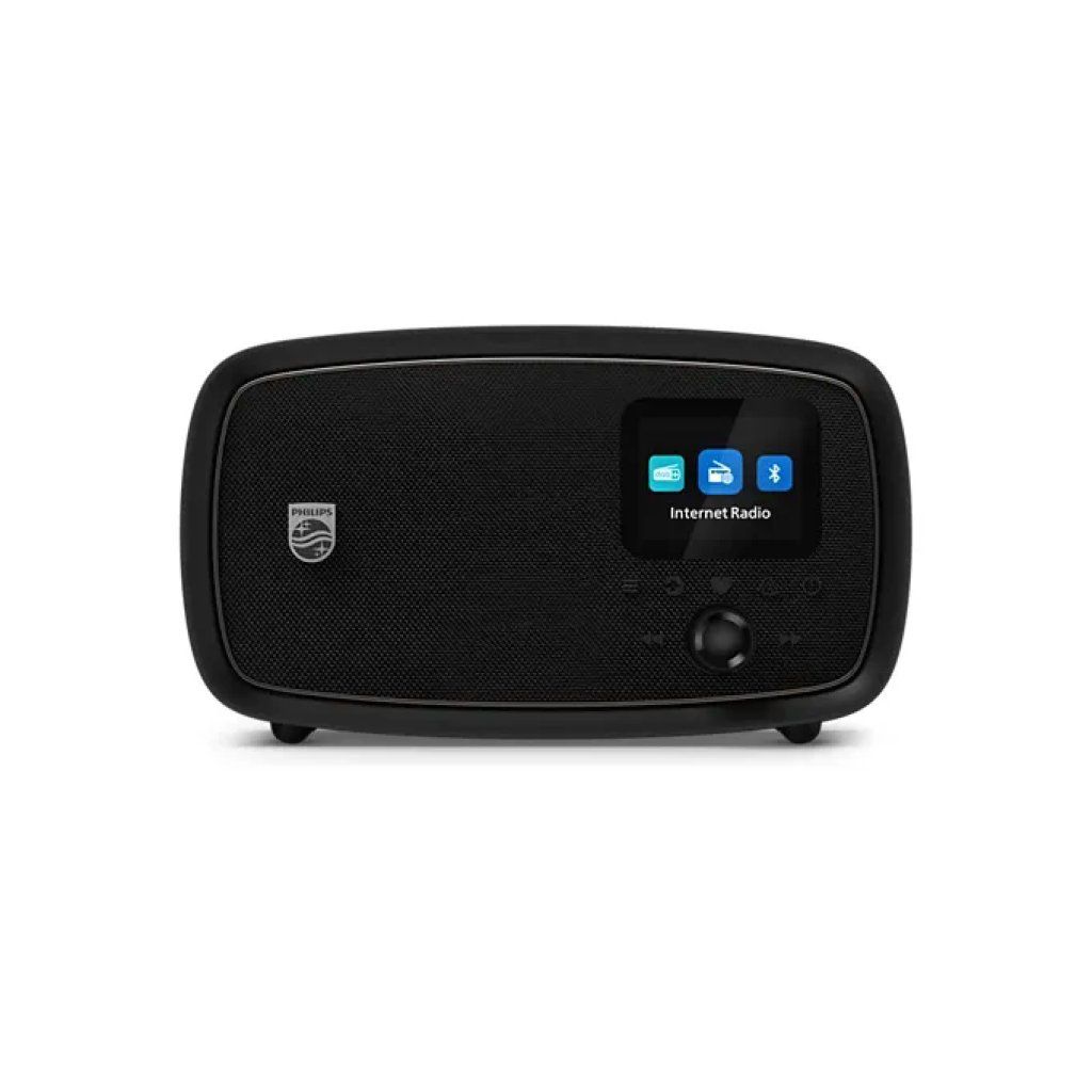 Philips The Janet XL TAV2500C/00 Radio Portatile DAB+, FM e Internet, Bluetooth 6.0, IPX5, Nero