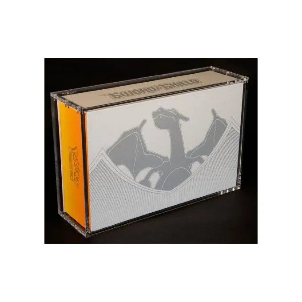 THE ACRYLIC BOX Custodia Acrilica Pokémon Super Premium con Magneti N52 – 37,2 × 17,9 × 9 cm