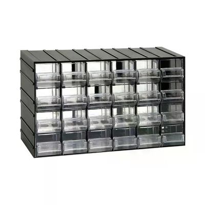 ART PLAST Serie 600 – Cassettiera trasparente a 24 cassetti