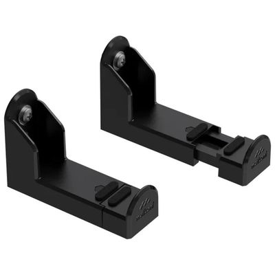 Meliconi Soundbar Wall – Supporto universale a parete nero, portata 10 kg