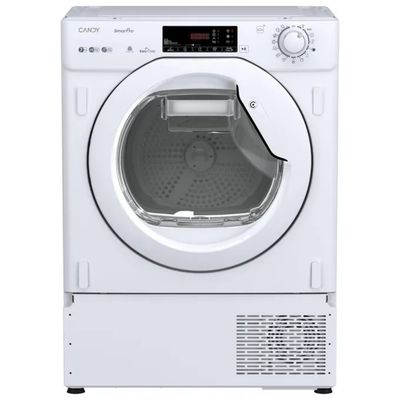 Candy BCTD H7A2TE-S Asciugatrice da Incasso 7 Kg Classe E Pompa di Calore Wi-Fi 16 Programmi (85x59.6x49 Candy BCTD H7A2TE-S Asciugatrice da Incasso 7 Kg Classe E Pompa di Calore Wi-Fi 16 Programmi (85x59.6x49